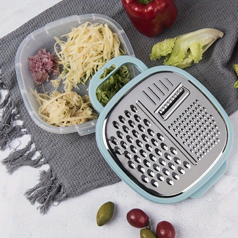 Kitchen Appliances Combo - 1-teiliges Käsereibe-Set mit Behälter und Deckel