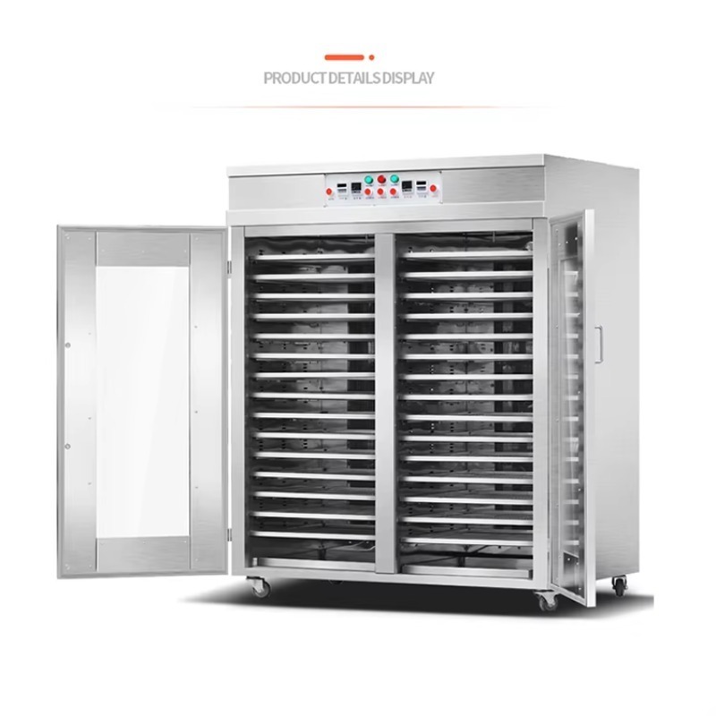 Dehydrator Tray Electric - 16-Tablett-Industrie-Dörrgerät, Trockenofen, Stahllabor, Obst- und Gemüse-Dörrgerät