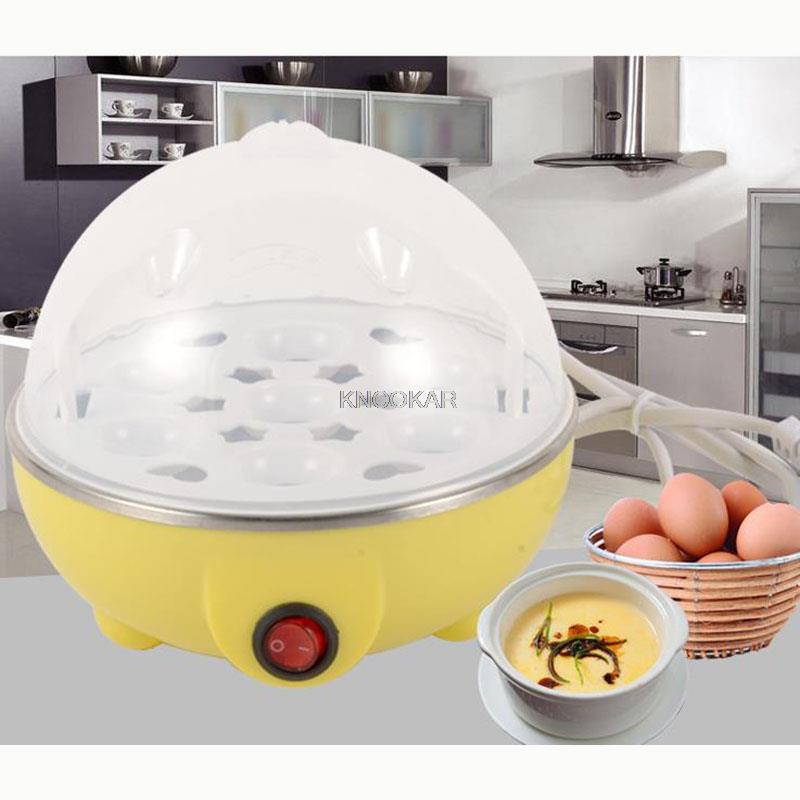 Egg Cooker Rapid - Elektrischer Eierkocher mit schneller Erwärmung, 7-Eier-Kapazität,