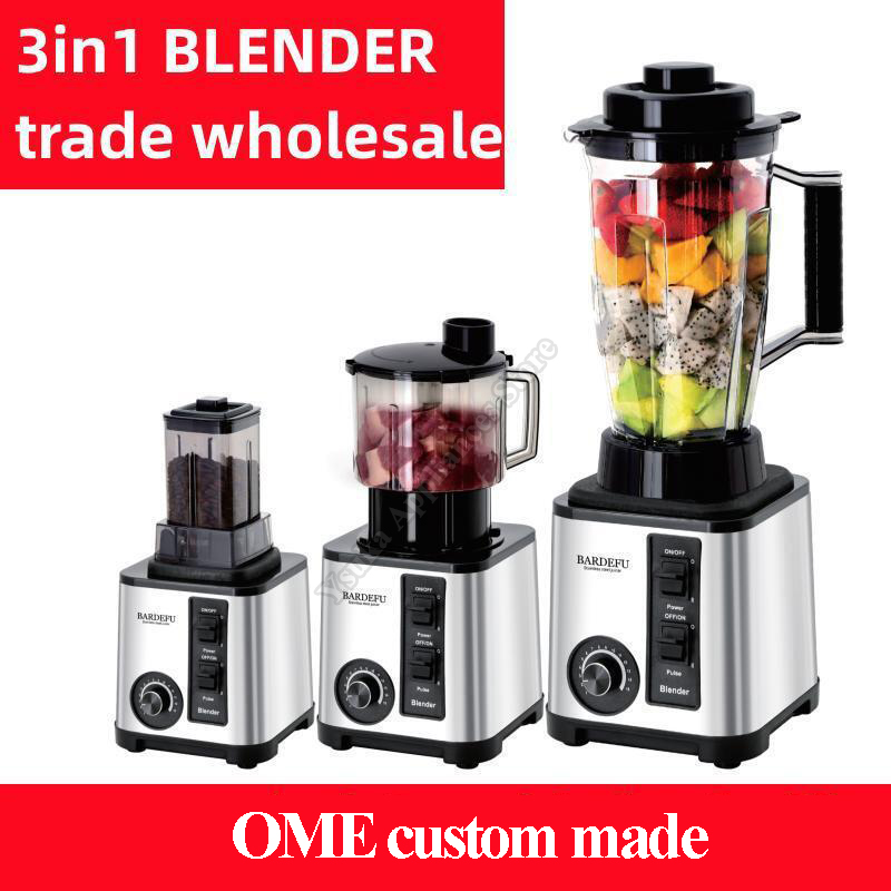 Kitchen Appliances Combo - Entsafter-Mixer und Küchenmaschine-Kombination 3-in-1 Das ultimative