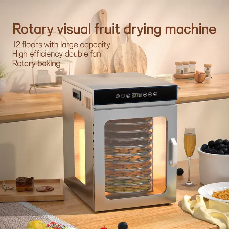 12-Fach Rotierender Elektrisch – Dehydrator Tray Electric Bewertung und Preis