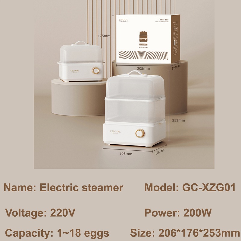 200W Eierkocher mit Doppelschi – Egg Cooker Rapid Bewertung und Preis