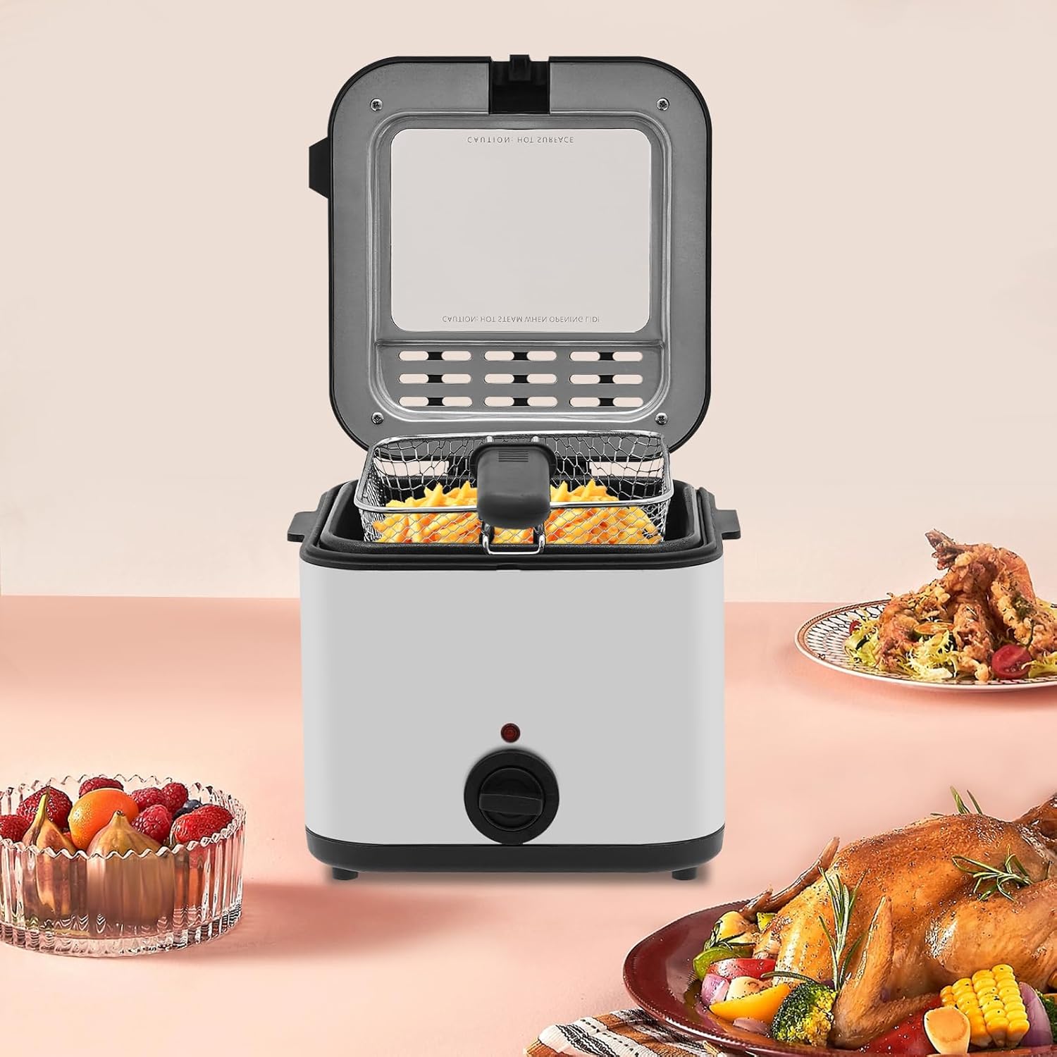 Elektrische Tischfritteuse, 2, – Kitchen Appliances For Home Bewertung und Preis