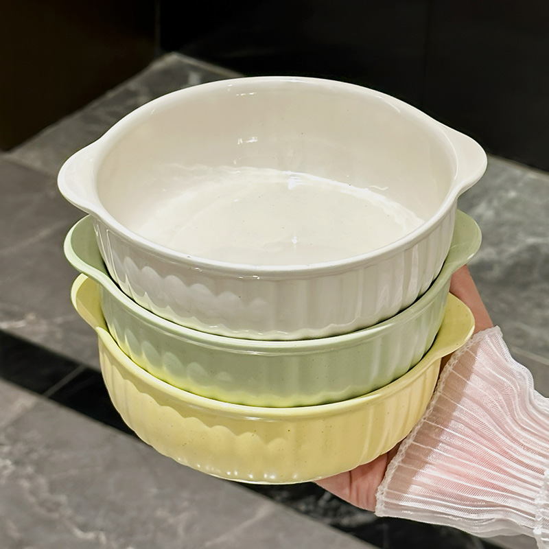 Ein Keramikschüssel mit zwei H – Kitchen Appliances For Home Bewertung und Preis