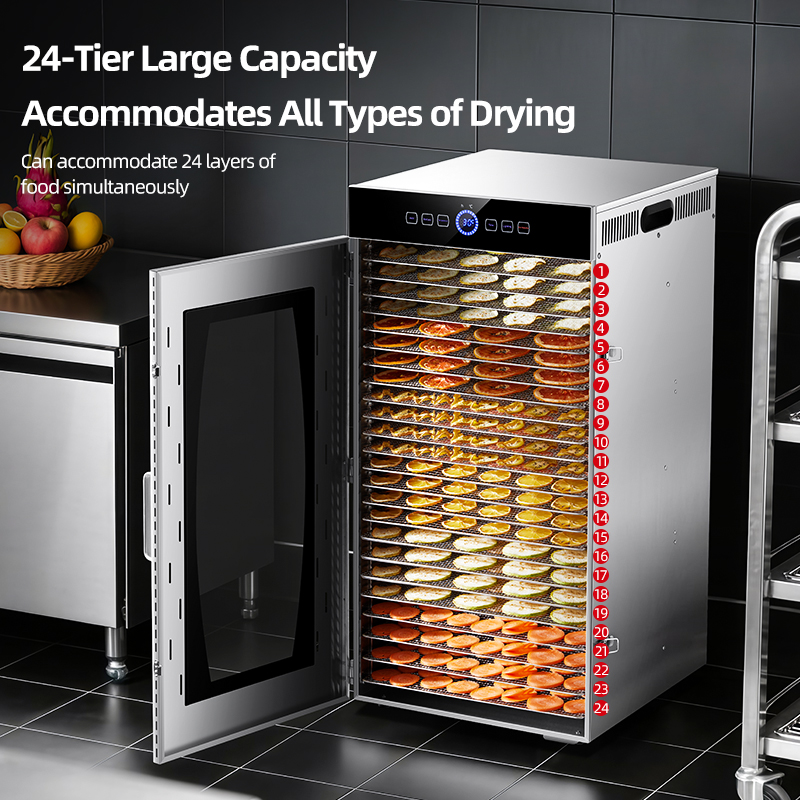 24-Fach Gewerblicher Lebensmit – Dehydrator Tray Electric Bewertung und Preis